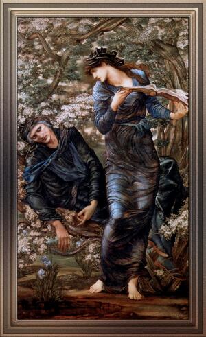 The Beguiling of Merlin by Edward Burne-Jones